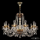 Подвесная люстра Bohemia Ivele Crystal 5402/10/300 G Amber/M-1H