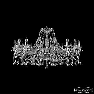 Подвесная люстра Bohemia Ivele Crystal 1413/16/400 Ni