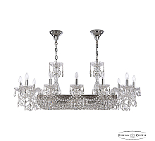 Подвесная люстра Bohemia Ivele Crystal 1453/12/195/800 Ni
