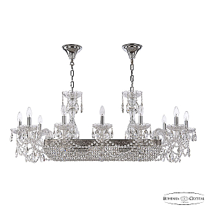 Подвесная люстра Bohemia Ivele Crystal 1453/12/195/800 Ni