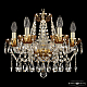 Подвесная люстра Bohemia Ivele Crystal 5413/6/141 G Amber/M-1H