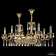 Подвесная люстра Bohemia Ivele Crystal 72153/10/250/600 G