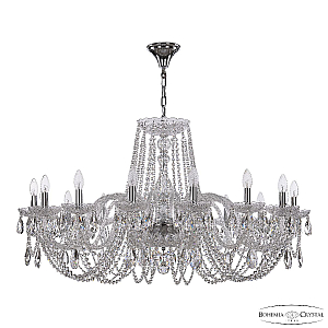 Подвесная люстра Bohemia Ivele Crystal 1402/16/400 Ni