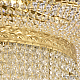 Каскадная люстра Bohemia Ivele Crystal 83221/80IV-250 G