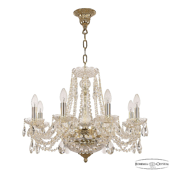 Подвесная люстра Bohemia Ivele Crystal 1451/8/160/250 G