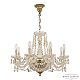 Подвесная люстра Bohemia Ivele Crystal 1451/8/160/250 G