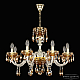 Подвесная люстра Bohemia Ivele Crystal 5417/8/240 G Amber/M-1F K721