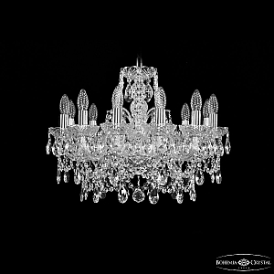 Подвесная люстра Bohemia Ivele Crystal 1411/12/195 Ni