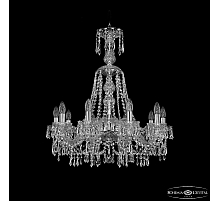 Подвесная люстра Bohemia Ivele Crystal 1403/10/240/XL-75 Ni