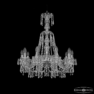 Подвесная люстра Bohemia Ivele Crystal 1403/10/240/XL-75 Ni