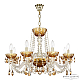 Подвесная люстра Bohemia Ivele Crystal 5402/8/240 G Amber/M-1F K721