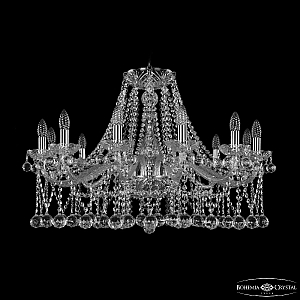 Подвесная люстра Bohemia Ivele Crystal 1413/12/300 Ni Balls