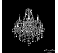 Подвесная люстра Bohemia Ivele Crystal 1415/10+5/200/2d Ni