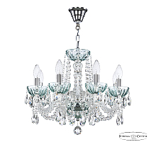 Подвесная люстра Bohemia Ivele Crystal 5402/8/165 Ni Birusa/M-1H