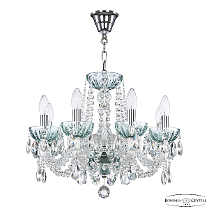 Подвесная люстра Bohemia Ivele Crystal 5402/8/165 Ni Birusa/M-1H
