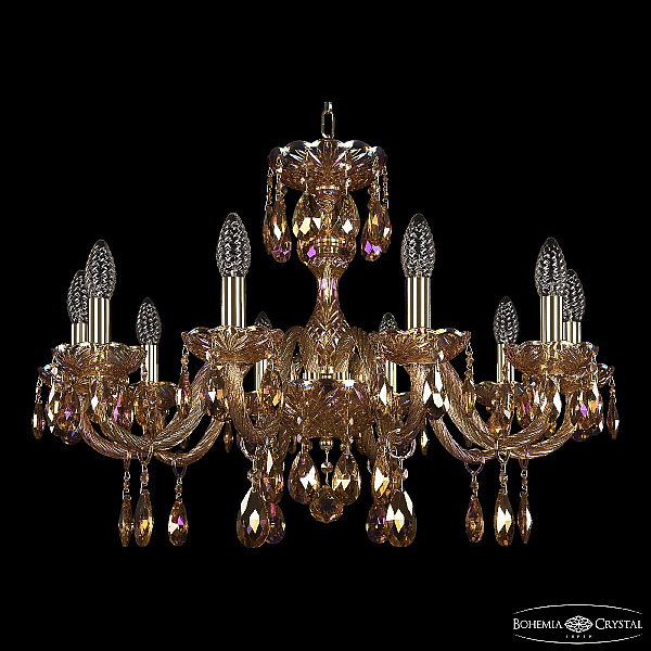 Подвесная люстра Bohemia Ivele Crystal 117/10/240 G M777