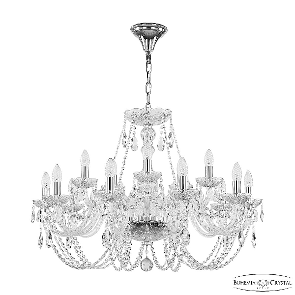 Подвесная люстра Bohemia Ivele Crystal 101/10+5/300 Ni
