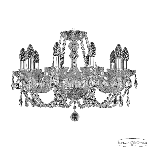 Подвесная люстра Bohemia Ivele Crystal 101/10/195 Ni