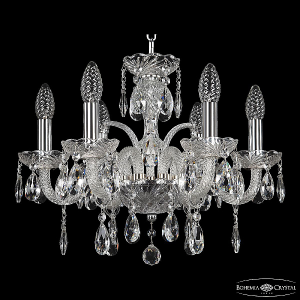 Подвесная люстра Bohemia Ivele Crystal 118/6/141 Ni