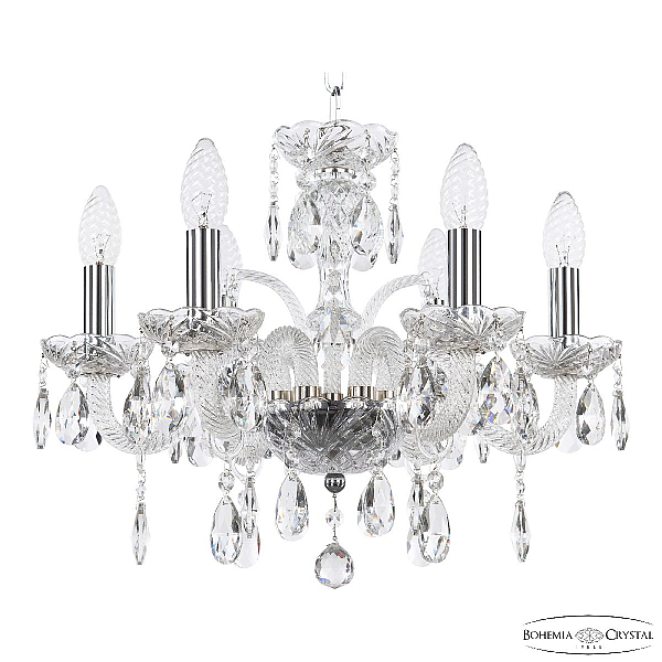 Подвесная люстра Bohemia Ivele Crystal 118/6/141 Ni