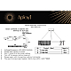 Подвесная люстра Aployt Genowefa APL.796.03.12