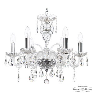 Подвесная люстра Bohemia Ivele Crystal 118/6/165 Ni