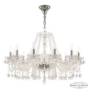 Подвесная люстра Bohemia Ivele Crystal 108/12/300 Ni