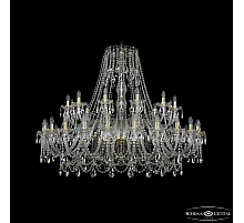 Подвесная люстра Bohemia Ivele Crystal 1411/24+12/530 G