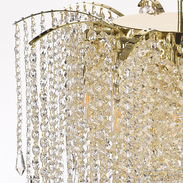 Каскадная люстра Bohemia Ivele Crystal 77321/50-150 G