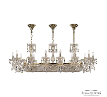 Подвесная люстра Bohemia Ivele Crystal 1453/14/195/1000 G