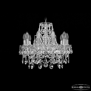 Подвесная люстра Bohemia Ivele Crystal 1411/10/141 Ni