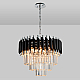 Подвесная люстра Natali Kovaltseva DARIAN 76017/5C CHROME BLACK