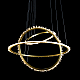 Подвесная люстра Delight Collection Quartz Halo MD20020154-3A satin gold
