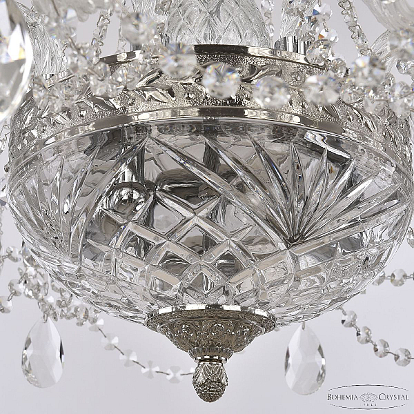 Подвесная люстра Bohemia Ivele Crystal 1451/8/160/250 Ni
