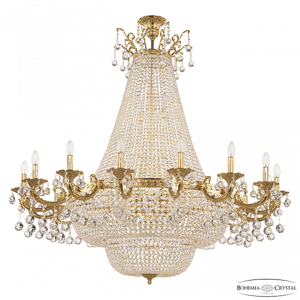 Потолочная люстра Bohemia Ivele Crystal 2210H208/16/123IV/Y1 G Balls