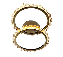 Потолочная люстра Delight Collection Quartz Halo MX20020154-2A satin gold