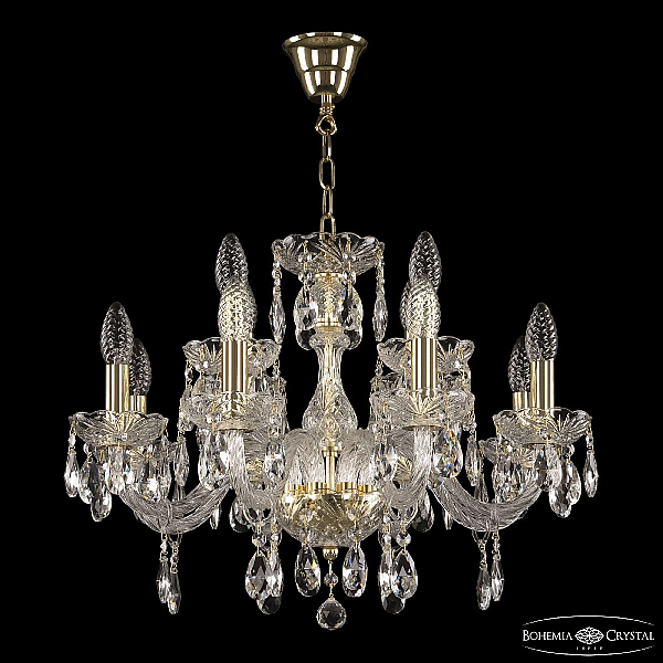 Подвесная люстра Bohemia Ivele Crystal 117/8+4/195 G