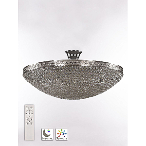 Потолочная люстра Bohemia Ivele Crystal 19321/55IV/LED-DIM Ni