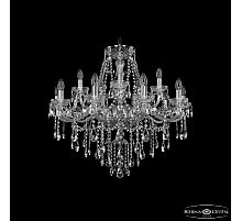 Подвесная люстра Bohemia Ivele Crystal 1415/10+5/300 Ni