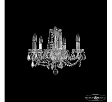 Подвесная люстра Bohemia Ivele Crystal 1402/5/141 Ni Leafs