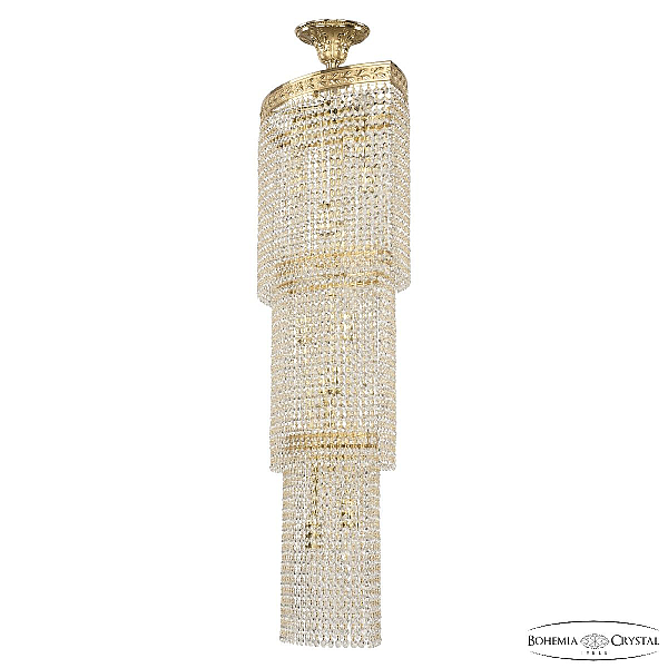 Каскадная люстра Bohemia Ivele Crystal 83303/55IV-100 G