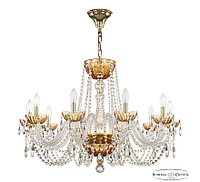 Подвесная люстра Bohemia Ivele Crystal 5402/10/300 G Amber/M-1H