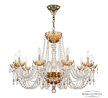 Подвесная люстра Bohemia Ivele Crystal 5402/10/300 G Amber/M-1H