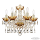 Подвесная люстра Bohemia Ivele Crystal 5413/6/141 G Amber/M-1H