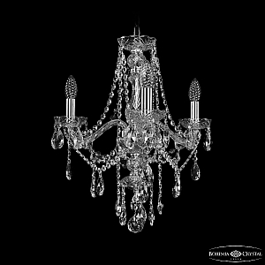 Подвесная люстра Bohemia Ivele Crystal 1415/3/165 Ni