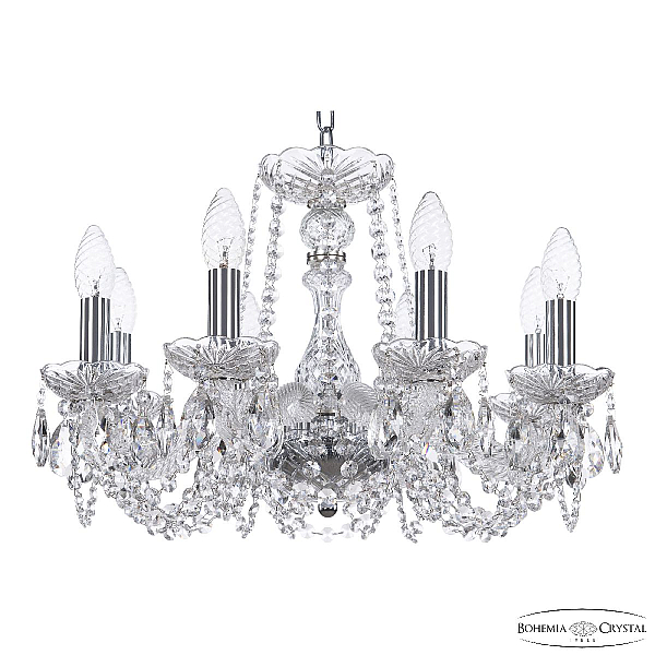 Подвесная люстра Bohemia Ivele Crystal 119/8/165 Ni