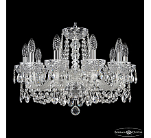 Подвесная люстра Bohemia Ivele Crystal 5402/10/195 Ni Clear/M-1F