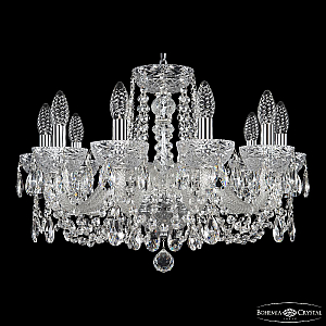 Подвесная люстра Bohemia Ivele Crystal 5402/10/195 Ni Clear/M-1F