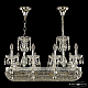 Подвесная люстра Bohemia Ivele Crystal 1452/8/195/800 Ni
