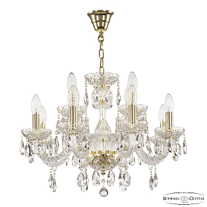 Подвесная люстра Bohemia Ivele Crystal 117/8+4/195 G